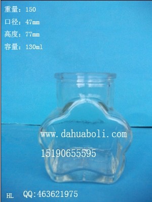 130ml梅花工艺玻璃瓶