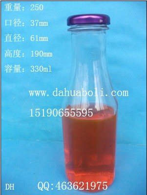 330ml果汁饮料玻璃瓶