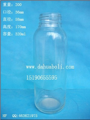 320ml酸奶玻璃瓶