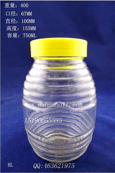 750ml蜂蜜玻璃瓶