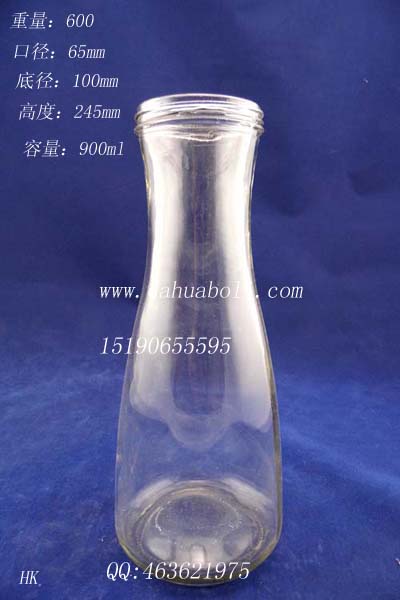 900ml酱油醋玻璃瓶