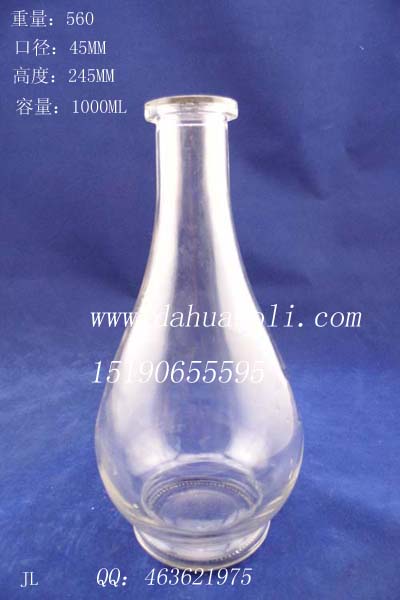 1000ml水滴玻璃酒瓶