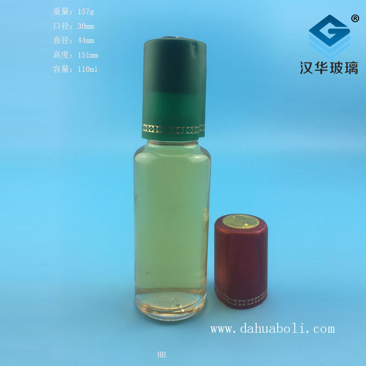 100ml圆橄榄油玻璃瓶