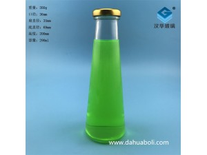 290ml锥形果汁饮料玻璃瓶