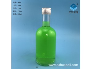 350ml丝口玻璃果酒瓶